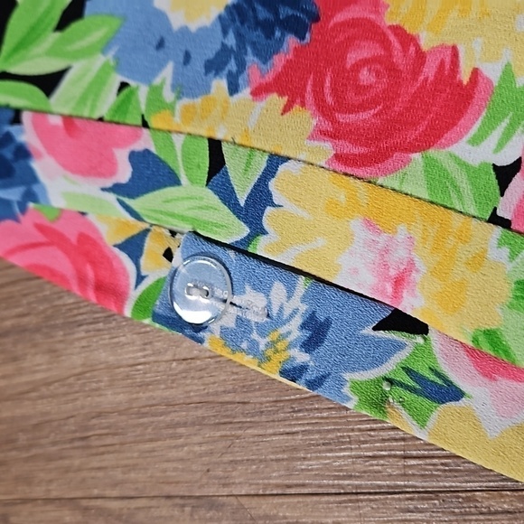 Pendleton Floral Colorful AOP Midi Skirt 24W‎ - Picture 5 of 6